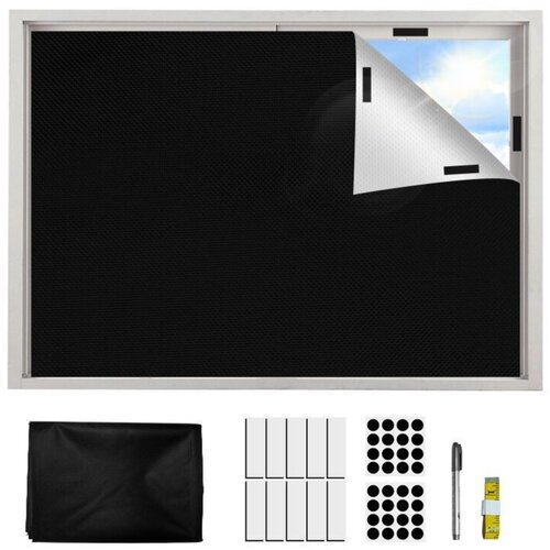 INF Prenosna DIY zatemnitvena zavesa Oxford poliester, popolna zatemnitev L, (5000235608) Cene