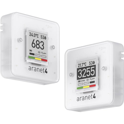 aranet naprava za merjenje CO2 0\, 0\, 0\, 600 - 9999\, 50\, 85\, 1100 ppm\, °C\, %\, hPa s funkcijo merjenja temperature, (20641124) Cene