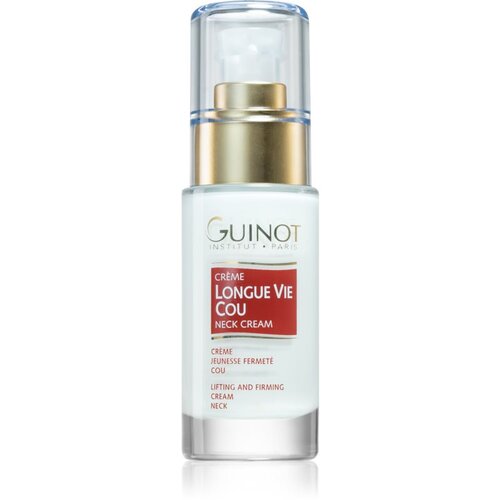 Guinot Longue Vie krema za zaglađivanje, učvr&scaron;ćivanje i ujednačavanje pigmentacije vrata i dekoltea 30 ml Cijene