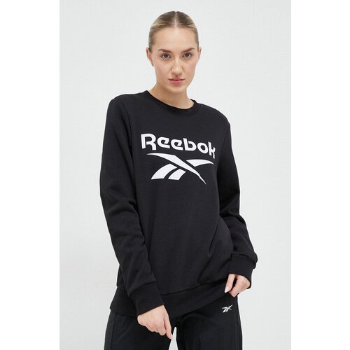 Reebok Dukserica za žene, boja: crna, s tiskom Slike