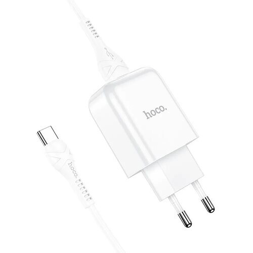 hoco. Punjač 10W sa USB-A na USB-C kablom 1m N2 bijeli Cene