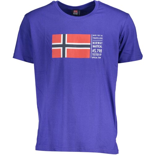 Norway 1963 MEN&amp;amp;#39;S SHORT SLEEVE T-SHIRT BLUE Slike