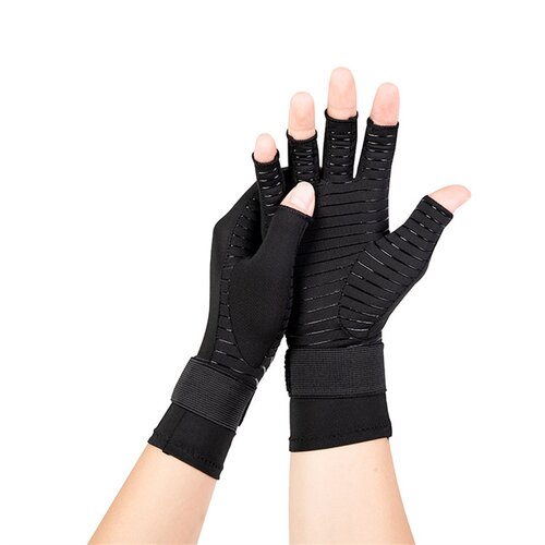 INF kompresijske rokavice black s/m, (21246590) Cene