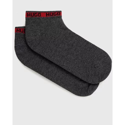 Hugo Čarape za muškarce, boja: siva