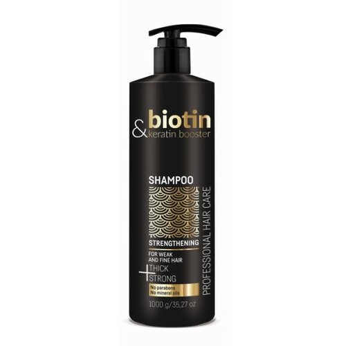 Chantal šampon za jačanje kose sa keratinom i biotinom biotin &keratin booster 1000ml Cene