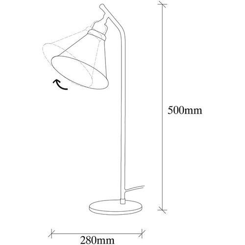 Opviq lights Stona lampa Sivani MR-610 Slike