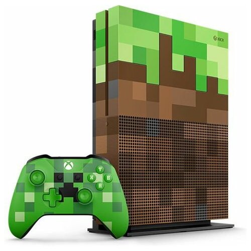 Microsoft XBOXONE S 1TB Minecraft limited edition Slike