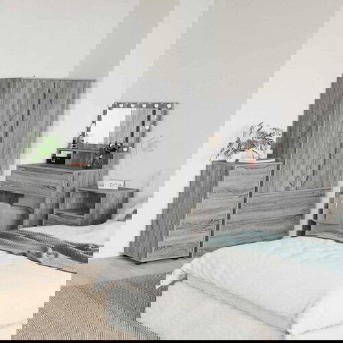 VidaXL Ormarić za pohranu Siva Sonoma 40 x 48 x 81 cm Slike