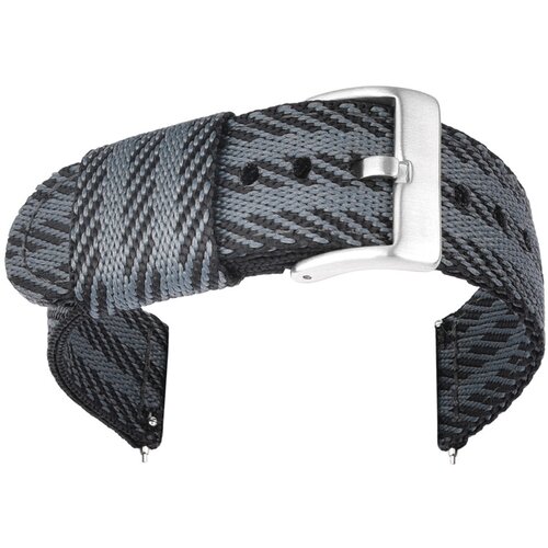 INF Eleganten 24/22/20/18mm najlonski pašček za uro s črno zaponko Silver 24 mm, (22131711) Cene