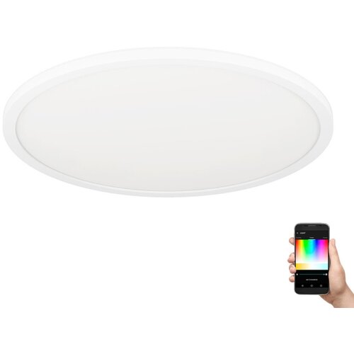 Eglo 31699 - led rgbw prigu&amp;scaron;iva plafonska lampa rovito-z LED/16,5W/230V bela Slike