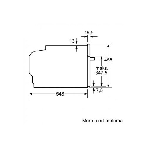 Bosch kompaktna pećnica s funkcijom mikrovalova CMG7761B1 Cene