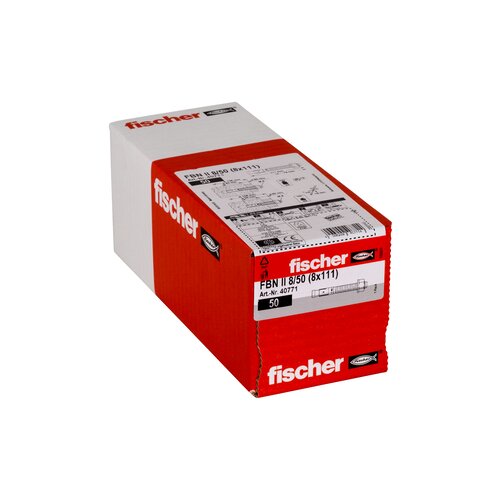 Fischer ankeri čelični za fiksiranje u bočnoj zoni i podu fbn ii 8/50 (8X110) Slike