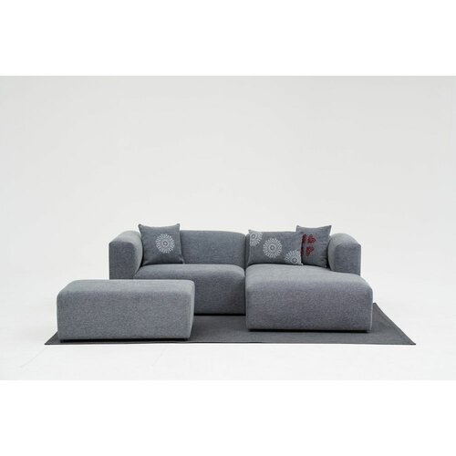 Atelier Del Sofa linden mini right - grey grey corner sofa Slike