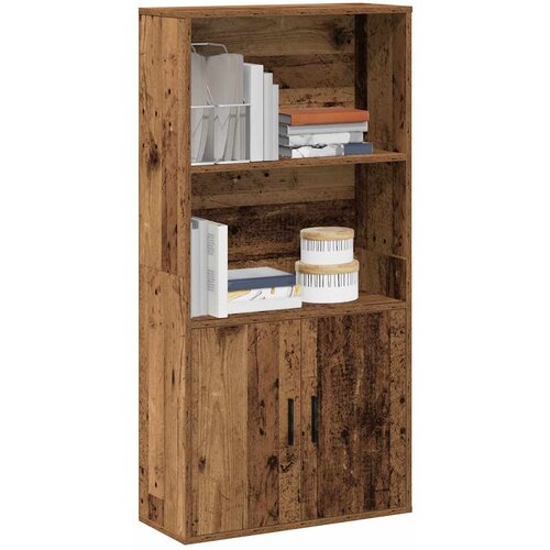  Regal za knjige boja starog drva 60x24x120 cm konstruirano drvo Cene