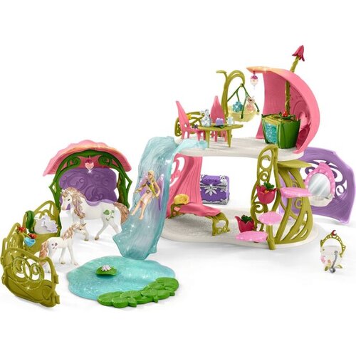 Schleich Playset Schleich glitter house with unicorns  lake and stable - 42445 Konj Cijene