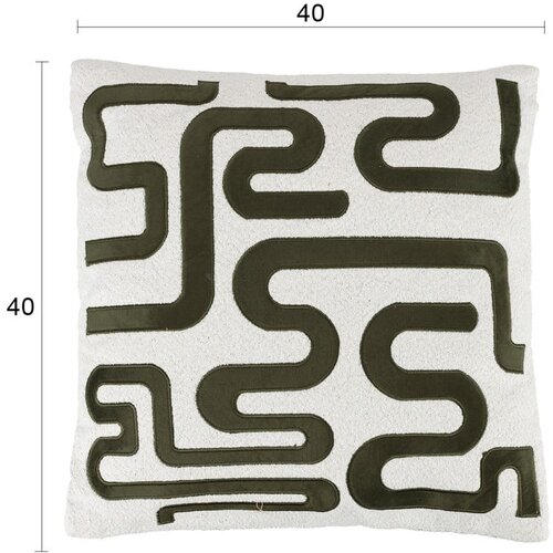 White Label Žametna okrasna blazina 40x40 cm Ayur &amp;ndash; Slike