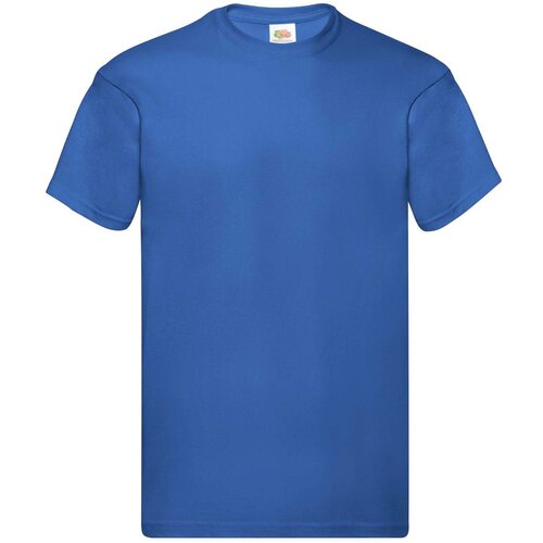 Fruit Of The Loom Blue Men's T-shirt Original Slike
