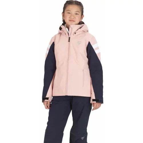 Rossignol GIRL SKI JKT Skijaška jakna za djevojčice, ružičasta, veličina
