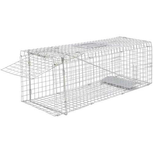 vidaXL Pocinkana živolovka 80 cm, (20810554) Cene