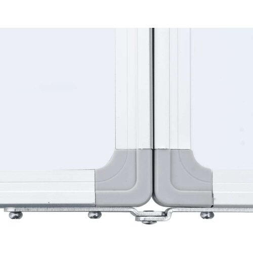  Magnetna bijela ploča sklopiva 200 x 40 x 1 7 cm aluminijska Slike