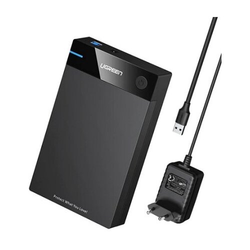 Ugreen SATA 3.5'' Hard Drive Enclosure HDD /SSD Black Cijene