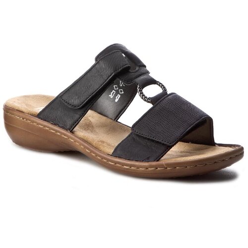 Rieker Natikači 60885-00 Črna Cene