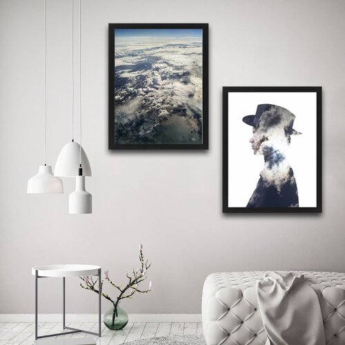 Wallity slika cloud man, 2 dela, 30 x 40 cm Slike