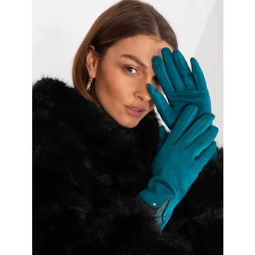 Fashion Hunters Women's Navy Gloves
