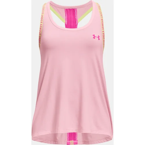 Under Armour Majica UA Knockout Tank-PNK - Girls