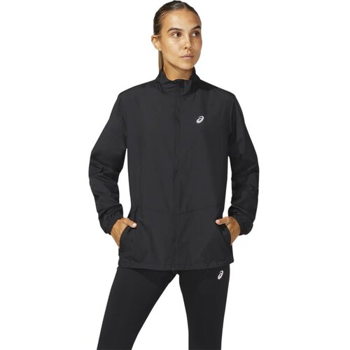 Asics ženska teka&amp;scaron;ka jakna JAKNA RUNN. CORE W Črna Slike