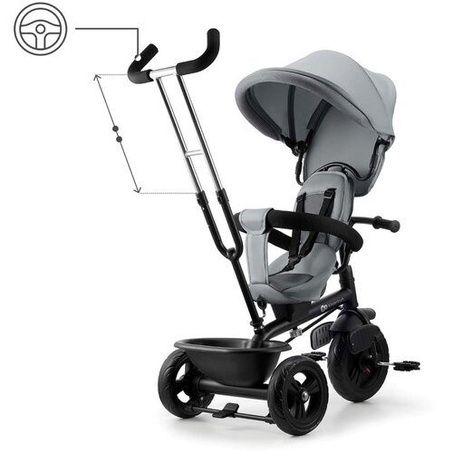 Kinderkraft Tricikl Freeway 2, Siva Slike