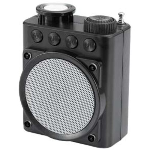INF Retro Prenosni Bluetooth Zvočnik - Mini Brezžični Zvočnik Vintage Stila Black, (5000141401) Cene
