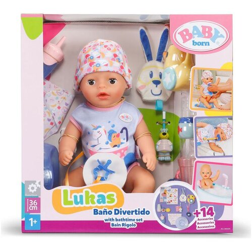  Lutka Baby Born Lukas Zabavno kupanje, 36 cm Cijene