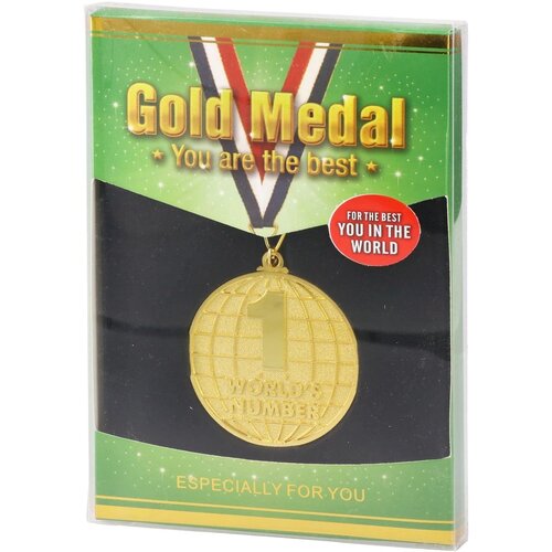 Lumis Medalja u kutiji Number 1, Zlatne boje Slike