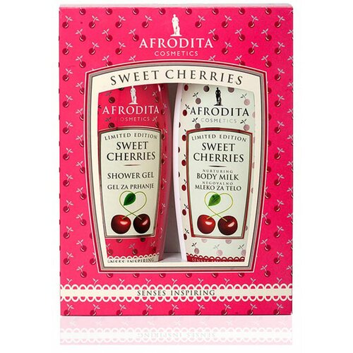 Afrodita Cosmetics sweet cherries woman poklon paket Slike