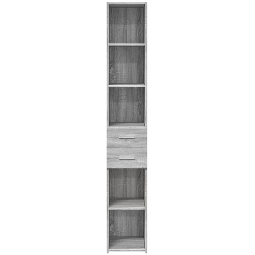  Visoka komoda boja hrasta 30x42,5x185 cm od konstruiranog drva Slike