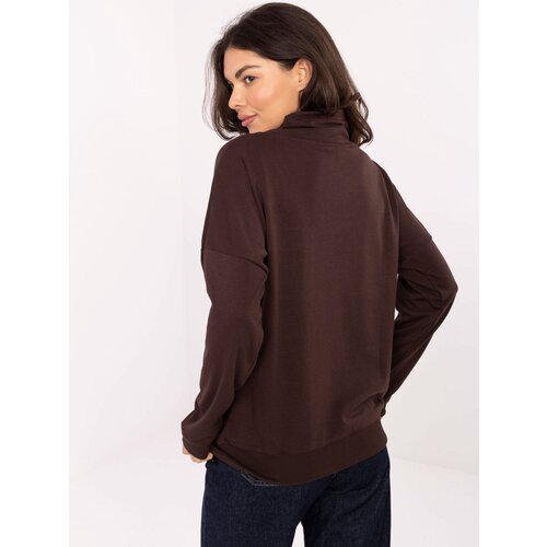 RUE PARIS Sweatshirt-RV-BL-A874.01P-dark brown Slike