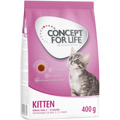 Concept for Life Kitten &ndash; izbolj&scaron;ana receptura! - 400 g Cijene