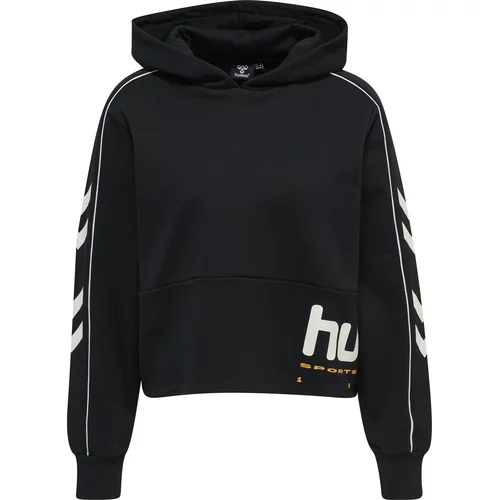 Hummel Sportska sweater majica 'Yoko' narančasta / crna / bijela