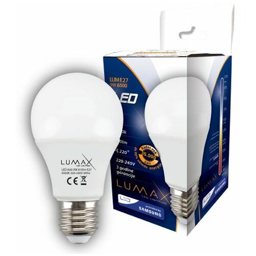 Lumax sijalica LED ECO LUME27-9W 6500K 810 lm 3PAK ( 004555 ) Slike