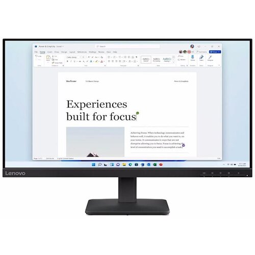 Lenovo L24-4e 23.8 " IPS 1920x1080 100Hz 4ms HDMI, VGA crna Cene