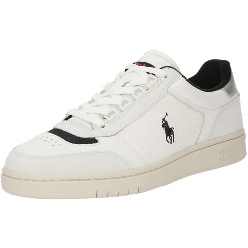 Polo Ralph Lauren Nizke superge črna / srebrna / bela / naravno bela Cene