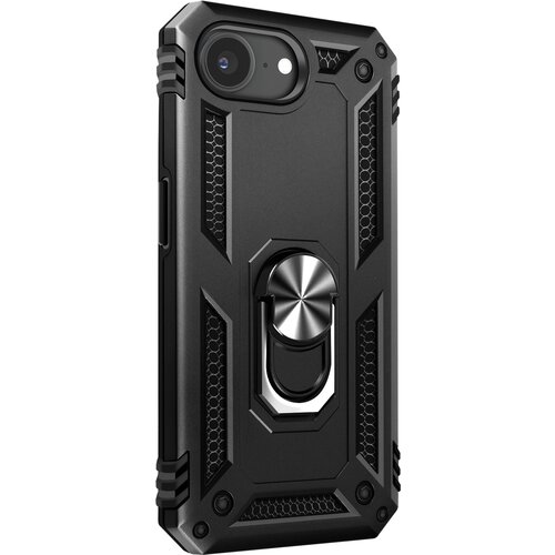 AVIZAR Ohišje za iPhone 16e Hybrid Magnetic Support Ring, Črna, (5000012479) Cene