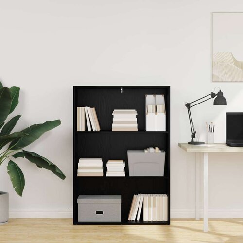  Polica Crni hrast 60 x 30 x 76.5 cm Konstruirano drvo Cijene