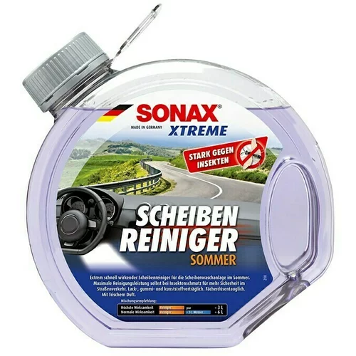 Sonax Xtreme Sredstvo za čišćenje vjetrobranskog stakla Sommer (3 l)
