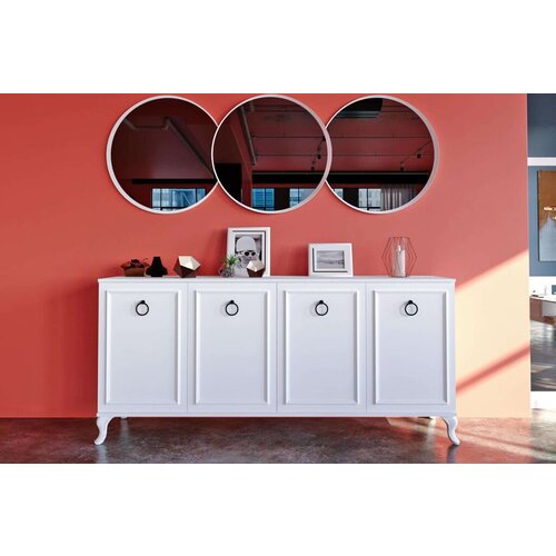 Hanah home konzolni sto Country, 68x108x44 cm, Beli Cene