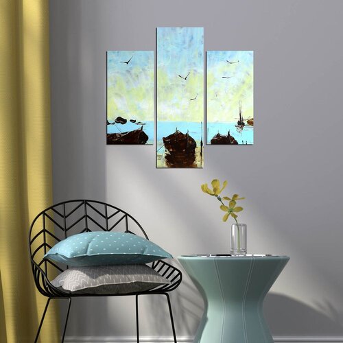 Wallity Set slika 3MDF-020, 3 Dela Cene