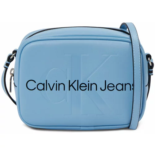 Calvin Klein Jeans Ročna torba Sculpted Camera Bag18 Mono K60K610275 Mornarsko modra