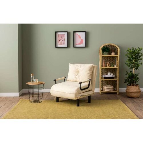 Atelier Del Sofa fotelja na razvlačenje sento, 175x50x75cm, krem Slike