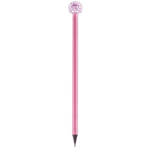 Sazio grand, grafitna olovka sa svetlucavom kuglom, hb roze Slike